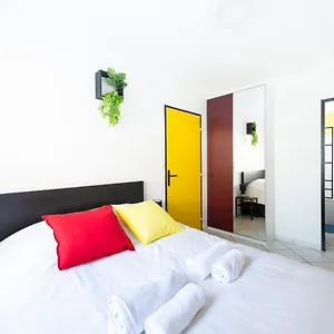 Le Mondrian - 1 Ch - Wifi - Tv - Check-in 24/24 Villeurbanne